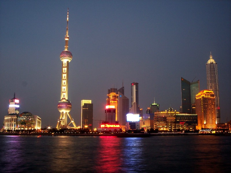 祖国风光壁纸+上海夜景