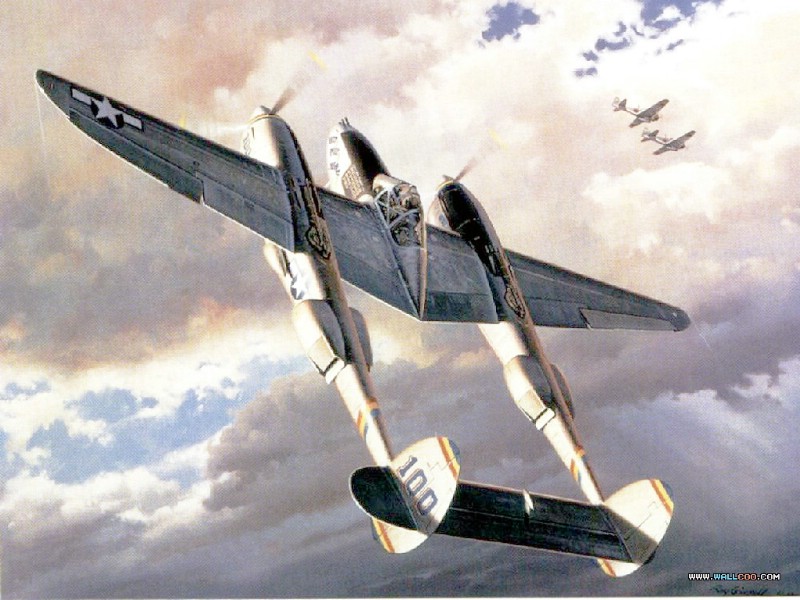 手绘二战战斗机图片 Art Air Combat Art Airpla