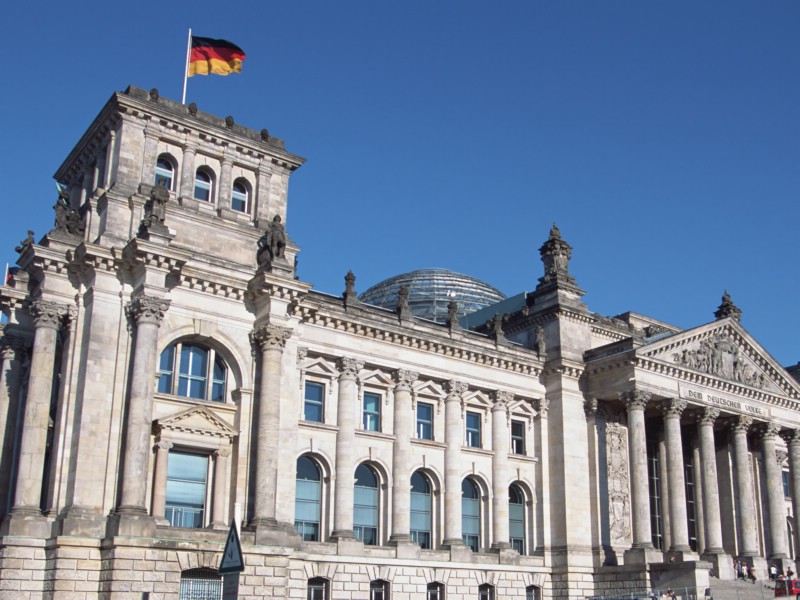 德国旅游风光图片壁纸 德国柏林国会大厦Germ
