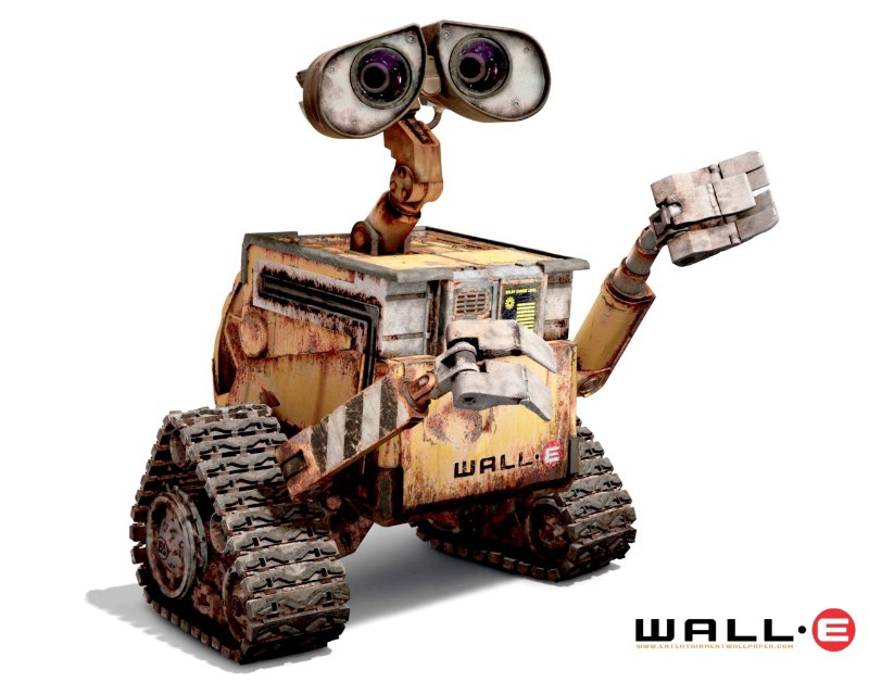 壁纸 海报/超可爱WALL E 机器人瓦力壁纸